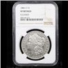 Image 2 : NGC 1886-o Morgan Dollar $1 Graded vf details By NGC