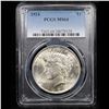 Image 2 : PCGS 1924-p Peace Dollar $1 Graded ms64 By PCGS