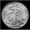 Image 2 : 1946-p Walking Liberty Half Dollar 50c Grades Select+ Unc