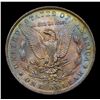 Image 3 : 1883-o Rainbow Toned Morgan Dollar $1 Grades Choice Unc
