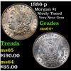 Image 1 : 1886-p Morgan Dollar $1 Grades Choice+ Unc