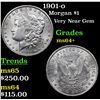 Image 1 : 1901-o Morgan Dollar $1 Grades Choice+ Unc