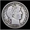 Image 2 : 1915-p Barber Half Dollars 50c Grades f, fine