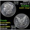 Image 1 : 1885-p Morgan Dollar $1 Grades Select Unc+ DMPL