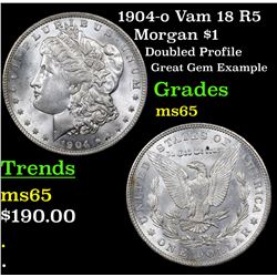 1904-o Vam 18 R5 Morgan Dollar $1 Grades GEM Unc