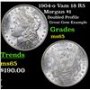 Image 1 : 1904-o Vam 18 R5 Morgan Dollar $1 Grades GEM Unc