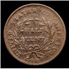 Image 3 : 1800 Draped Bust Half Cent 1/2c Grades f, fine