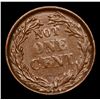 Image 3 : 1863 Indian Civil War Token 1c Grades AU, Almost Unc