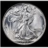 Image 2 : 1944-p Walking Liberty Half Dollar 50c Grades Choice+ Unc