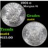 Image 1 : 1901-o Morgan Dollar $1 Grades Choice Unc