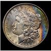 Image 2 : 1886-p Rainbow Toned Morgan Dollar $1 Grades Choice Unc