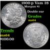 Image 1 : 1900-p Vam 28 Morgan Dollar $1 Grades Choice Unc
