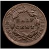 Image 3 : 1809 Cohen-3 Classic Head half cent 1/2c Grades f+