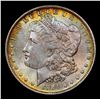 Image 2 : 1884-o Rainbow Toned Morgan Dollar $1 Grades Select+ Unc