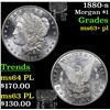 Image 1 : 1880-s Morgan Dollar $1 Grades Select Unc+ PL