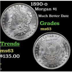 1890-o Morgan Dollar $1 Grades Select Unc