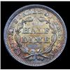 Image 3 : 1850-p Seated Liberty Half Dime 1/2 10c Grades Unc Details