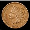 Image 2 : 1859 Indian Cent 1c Grades Select AU