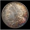 Image 2 : 1881-s Colorfully Toned Morgan Dollar $1 Grades GEM+ Unc