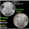 Image 1 : 1882-s Morgan Dollar $1 Grades Select+ Unc