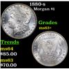 Image 1 : 1880-s Morgan Dollar $1 Grades Select+ Unc