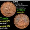 Image 1 : 1906 Indian Cent 1c Grades Select Unc BN