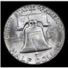 Image 3 : 1953-s Franklin Half Dollar 50c Grades Choice Unc