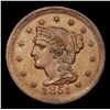Image 2 : 1851 N-10 Braided Hair Large Cent 1c Grades Select Unc RB