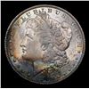Image 2 : 1881-o Rainbow Toned Morgan Dollar $1 Grades Choice Unc