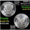 Image 1 : 1880-s Morgan Dollar $1 Grades GEM Unc PL