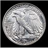 Image 3 : 1943-p Walking Liberty Half Dollar 50c Grades Choice Unc