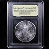 Image 2 : 1989-d Congress Modern Commem Dollar $1 Graded ms70, Perfection By USCG