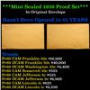 Image 1 : ***Auction Highlight*** Mint Sealed Unopened 1959 Proof Set Has Not been Opened In over 60 Years