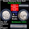 Image 1 : Buffalo Nickel Shotgun Roll in Old Bank Style 'Bell Telephone'  Wrapper 1923 & d Mint Ends Grades