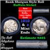 Image 1 : Buffalo Nickel Shotgun Roll in Old Bank Style 'Bell Telephone'  Wrapper 1919 & s Mint Ends Grades