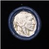 Image 2 : Buffalo Nickel Shotgun Roll in Old Bank Style 'Bell Telephone'  Wrapper 1923 & d Mint Ends Grades