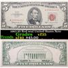 Image 1 : 1963 $5 Red seal United States Note Grades vf++