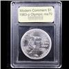 Image 2 : ***Auction Highlight*** 1983-p Olympics Modern Commem Dollar $1 Graded ms70, Perfection By USCG (fc)
