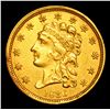 Image 2 : ***Auction Highlight*** 1836-p HM-6 Script 8 Classic Head $2.50 Gold Graded Select Unc By USCG (fc)