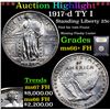 Image 1 : ***Auction Highlight*** 1917-d TY I Standing Liberty Quarter 25c Graded GEM++ FH By USCG (fc)