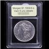 Image 4 : ***Auction Highlight*** 1904/4-s Vam 5 Morgan Dollar $1 Graded Unc Details By USCG (fc)