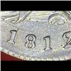 Image 6 : ***Auction Highlight*** 1812/1 Small 8 O-102a R3 Capped Bust Half Dollar 50c Graded Chouce AU+ BY US