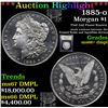 Image 1 : ***Auction Highlight*** 1885-o Morgan Dollar $1 Graded GEM++ DMPL BY USCG (fc)
