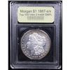 Image 4 : ***Auction Highlight*** 1887-s /s Top 100 Vam 2 Top POP Morgan $1 Graded Choice Unc DMPL BY USCG (fc
