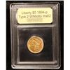 Image 4 : ***Auction Highlight*** 1894-p Type 2 W/Motto Gold Liberty Half Eagle $5 Graded Select Unc By USCG (