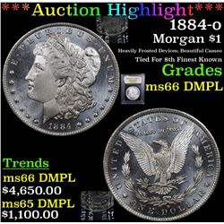 ***Auction Highlight*** 1884-o Morgan Dollar $1 Graded GEM+ UNC DMPL BY USCG (fc)