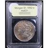 Image 4 : ***Auction Highlight*** 1892-p Colorfully Toned Morgan Dollar $1 Graded Select+ Unc By USCG (fc)