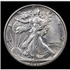 Image 2 : ***Auction Highlight*** 1917-S Obverse Walking Liberty Half Dollar 50c Graded Select+ Unc BY USCG (f