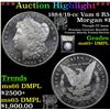 Image 1 : ***Auction Highlight*** 1884/18-cc Vam 6 R5 Morgan Dollar $1 Graded GEM+ DMPL BY USCG (fc)