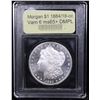 Image 4 : ***Auction Highlight*** 1884/18-cc Vam 6 R5 Morgan Dollar $1 Graded GEM+ DMPL BY USCG (fc)